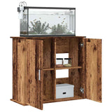 Vidaxl Aquarium Standard 81x36x73 cm verarbeitetes Holz altes Holzfarbe