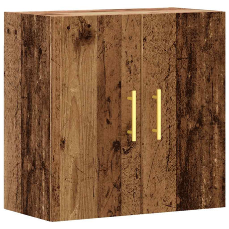 Vidaxl wandkast 60x31x60 cm bewerkt hout oud houtkleurig