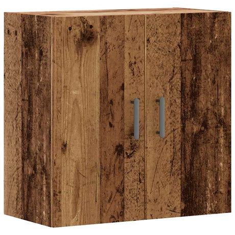 Vidaxl wandkast 60x31x60 cm bewerkt hout oud houtkleurig
