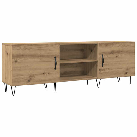 Vidaxl tv-meubel 150x30x50 cm bewerkt hout artisanaal eikenkleurig