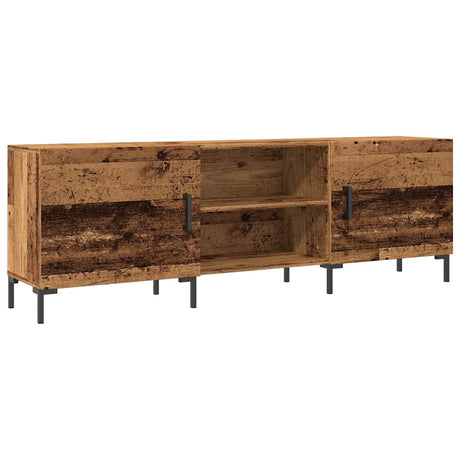Vidaxl tv-meubel 150x30x50 cm bewerkt hout oud houtkleurig