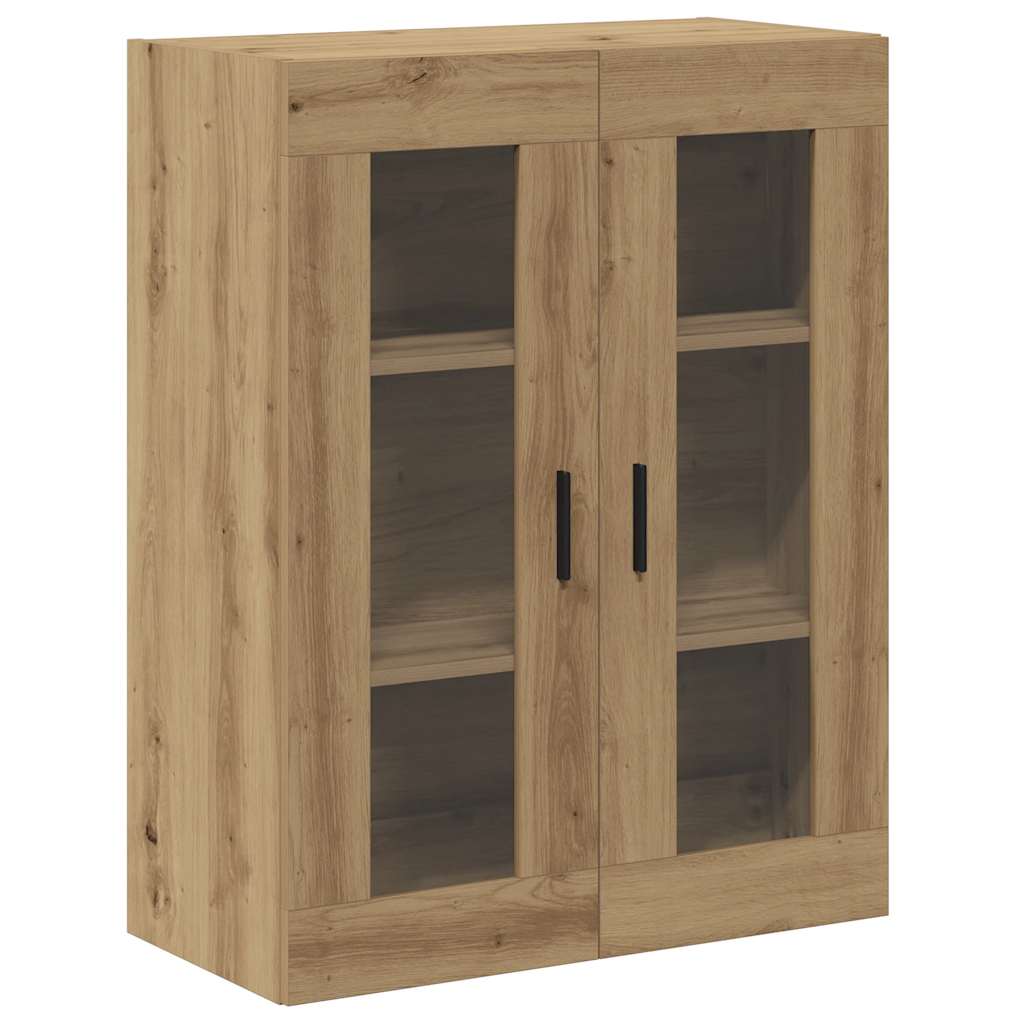 Vidaxl wandkast 69,5x34x90 cm artisanaal eikenkleurig