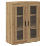 Vidaxl wandkast 69,5x34x90 cm artisanaal eikenkleurig