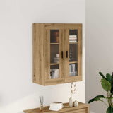 Vidaxl wandkast 69,5x34x90 cm artisanaal eikenkleurig