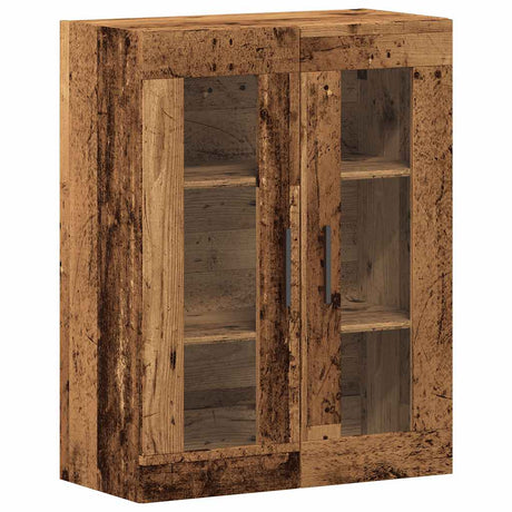 Vidaxl dressoir 69,5x34x90 cm bewerkt hout oud houtkleurig