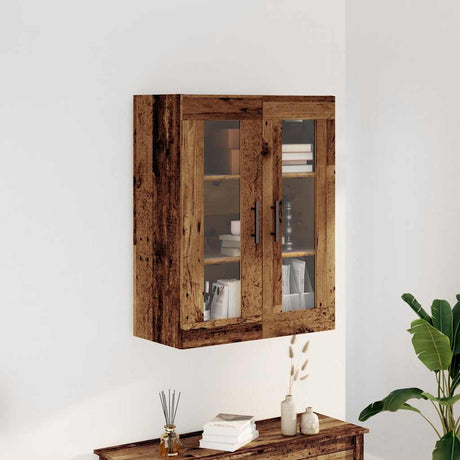 Vidaxl dressoir 69,5x34x90 cm bewerkt hout oud houtkleurig