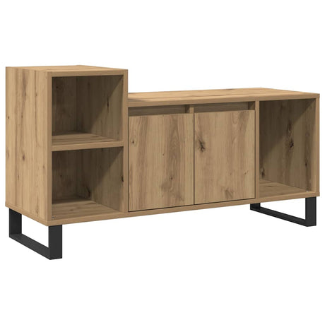 Vidaxl tv-meubel 100x35x55 cm bewerkt hout artisanaal eikenkleur