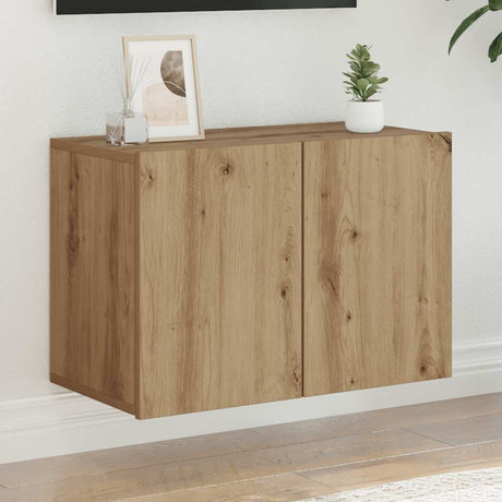 Vidaxl tv-meubel wandgemonteerd 60x30x41 cm artisanaal eikenkleurig