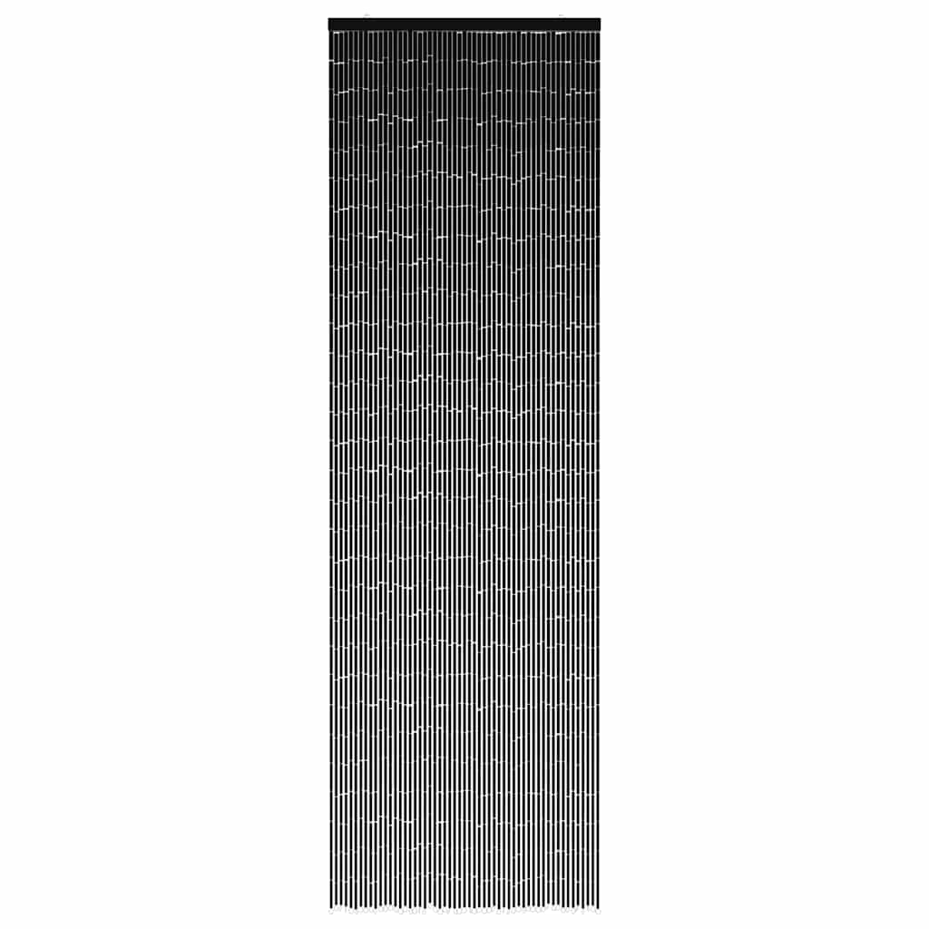 Vidaxl insectengordijn 56x185 cm bamboe donkergrijs