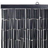 Vidaxl insectengordijn 56x185 cm bamboe donkergrijs