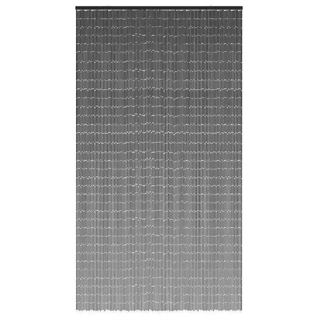 Vidaxl insectengordijn 120x220 cm bamboe donkergrijs