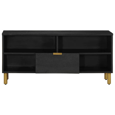 Vidaxl tv-meubel 100x33x46 cm bewerkt hout zwart