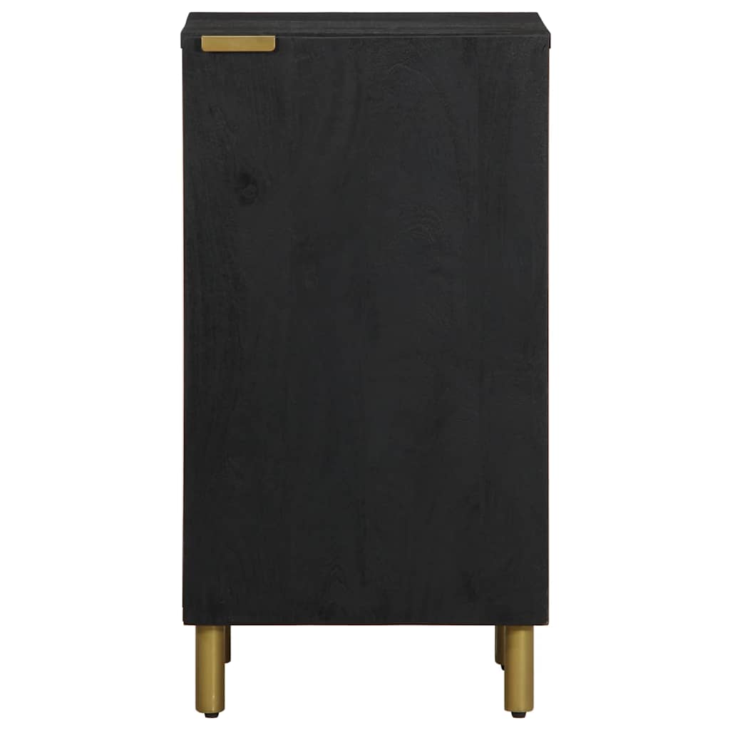 Vidaxl dressoir 40x33x75 cm bewerkt hout zwart
