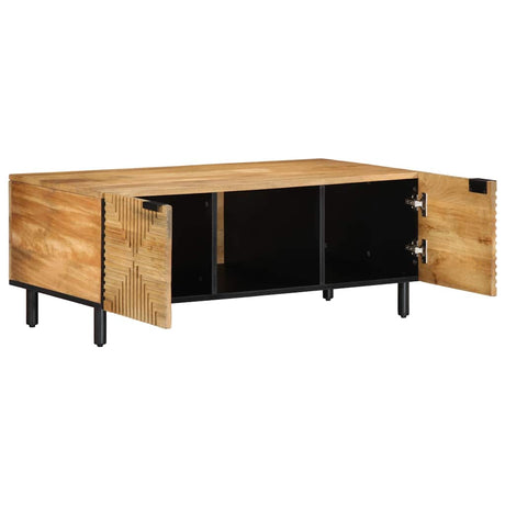 Vidaxl salontafel 100x54x40 cm massief mango bruin
