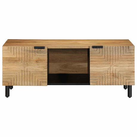 Vidaxl salontafel 100x54x40 cm massief mango bruin