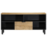 Vidaxl tv-meubel 100x33x46 cm massief mangohout bruin