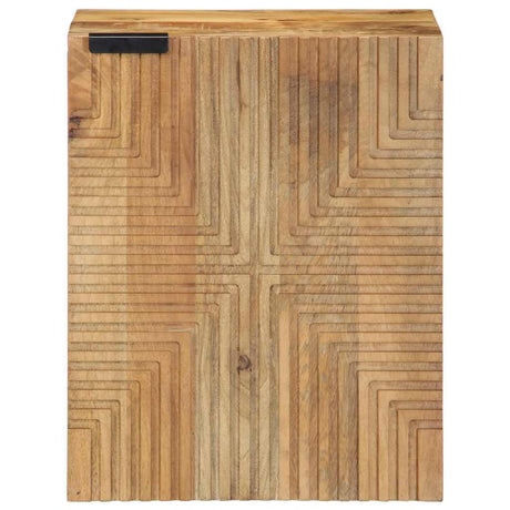 Vidaxl badkamerhangkast 38x33,5x48 cm massief mangohout bruin