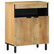 Vidaxl dressoir 60x33x75 cm massief mangohout bruin