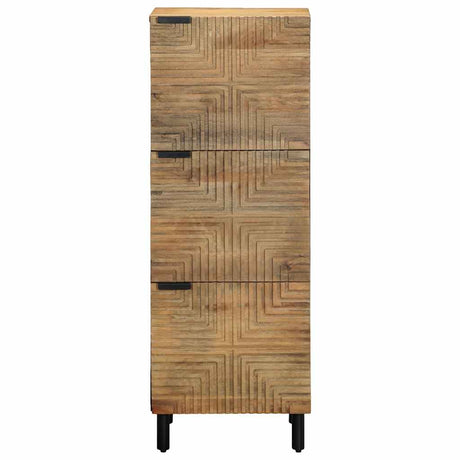 Vidaxl hoge kast 40x33x110 cm massief mango bruin