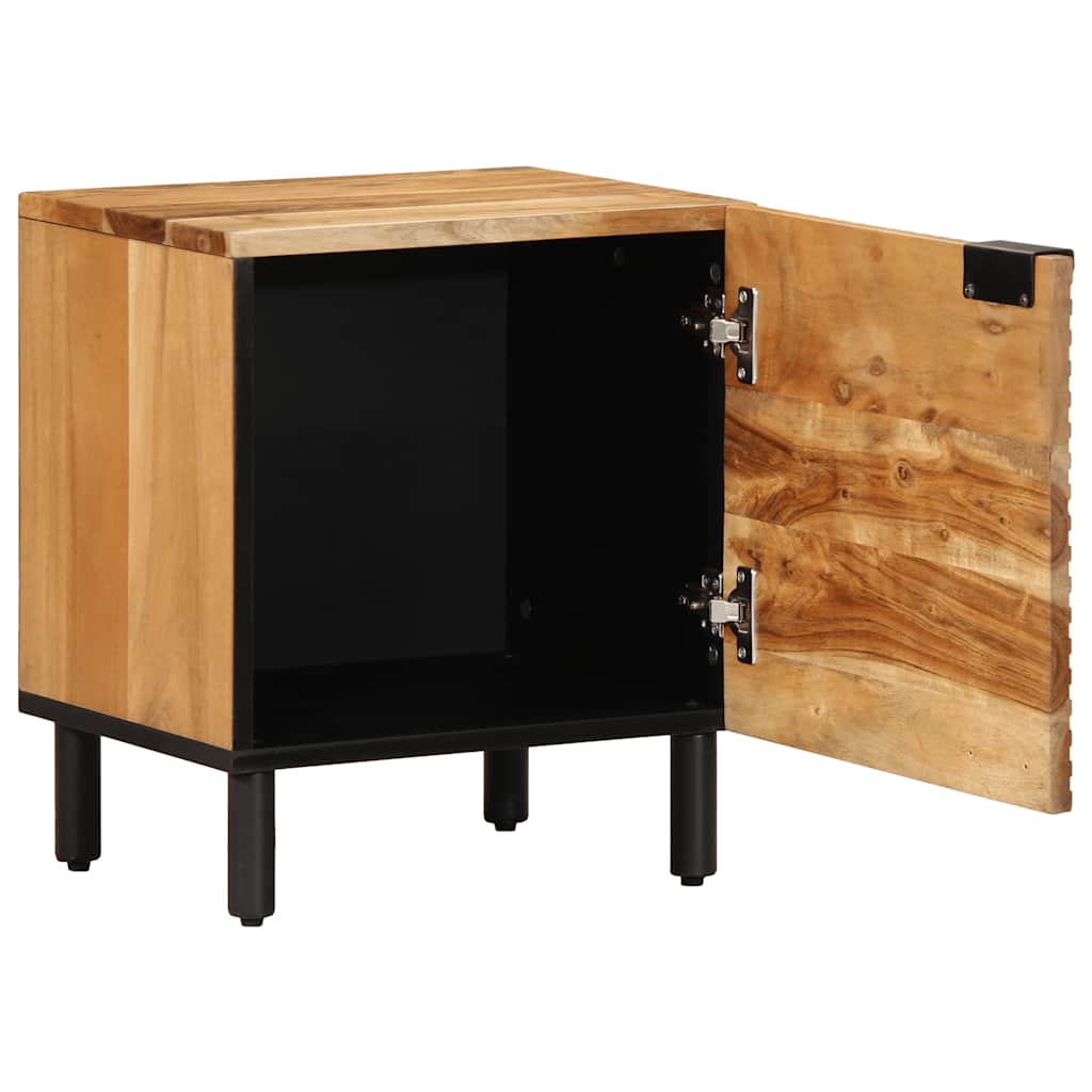 Vidaxl nachtkastjes 2 stuks 40x33x46 cm massief hout acacia