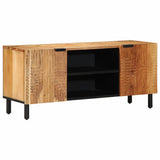 Vidaxl tv-kast 105x33x46 cm massief acaciahout