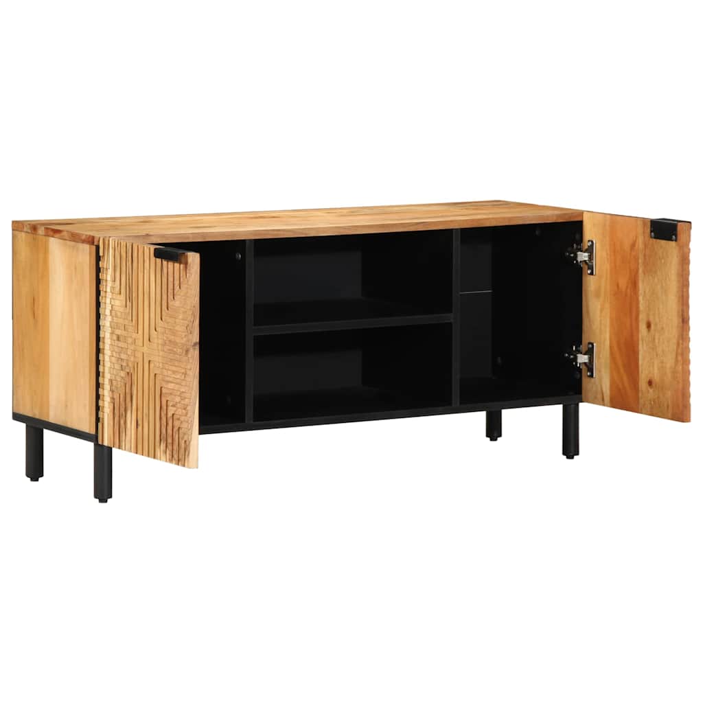 Vidaxl tv-kast 105x33x46 cm massief acaciahout