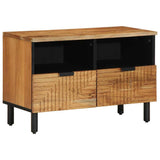 Vidaxl tv-kast 70x33x46 cm massief acaciahout