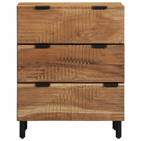 Vidaxl dressoir 60x33x75 cm massief hout acacia