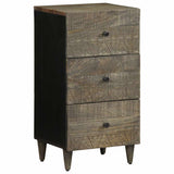 Vidaxl dressoir 40x33x75 cm massief mangohout