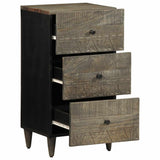 Vidaxl dressoir 40x33x75 cm massief mangohout