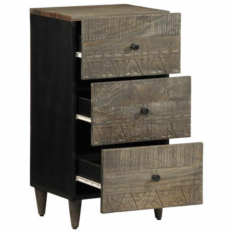 Vidaxl dressoir 40x33x75 cm massief mangohout