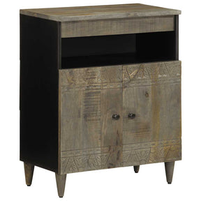 Vidaxl dressoir 60x33x75 cm massief mangohout