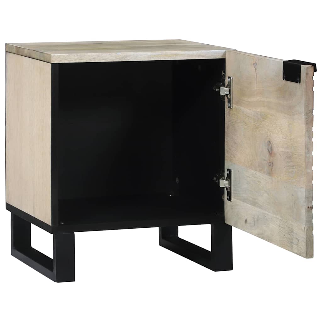 Vidaxl nachtkastje 2 st wit 40 x 33 x 46 cm bewerkt hout