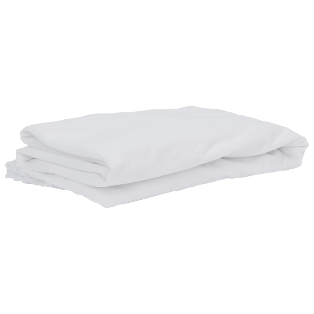 Vidaxl matrasbeschermer waterdicht 120x200 cm wit
