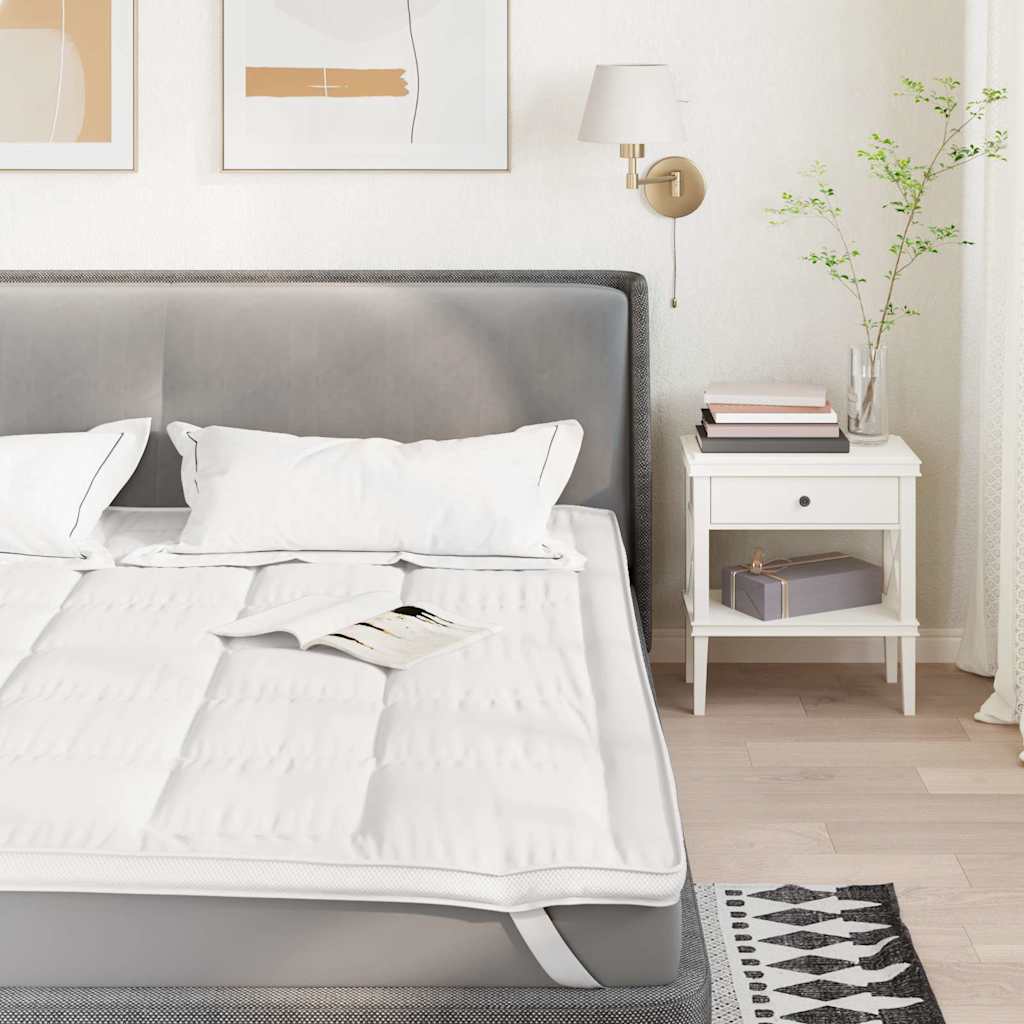 Vidaxl matrasbeschermer 180x200 cm wit