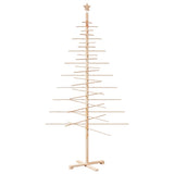 Vidaxl kerstdecoratie kerstboom 210 cm massief grenenhout