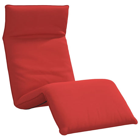 Vidaxl ligstoel inklapbaar 175x54x8,5 cm oxford stof rood