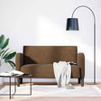 Vidaxl loveseat bank 110 cm kunstleer bruin