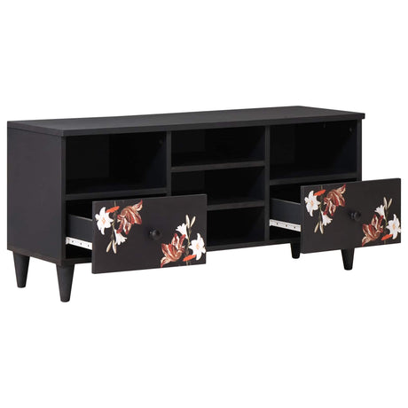 Vidaxl opslagkasten multikleur 100 x 33,5 x 46 cm massief mango hout