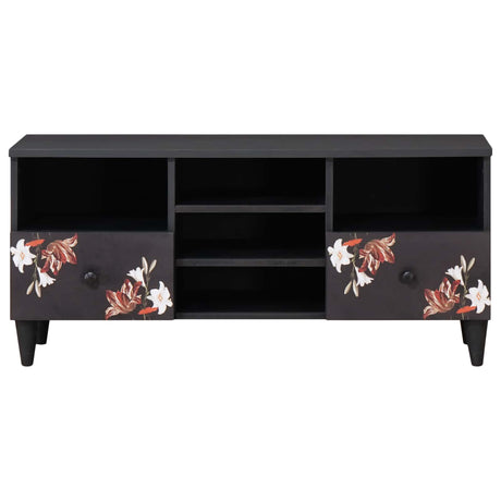 Vidaxl opslagkasten multikleur 100 x 33,5 x 46 cm massief mango hout