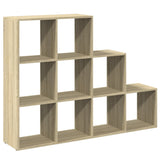 Vidaxl kamerscherm boekenkast 137,5x29x103,5 cm hout sonoma eiken