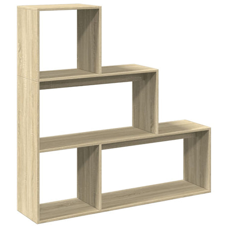 Vidaxl kamerscherm boekenkast 123x29x123 cm hout sonoma eiken