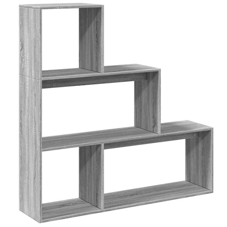 Vidaxl kamerscherm boekenkast 123x29x123 cm hout grijs sonoma