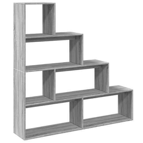 Vidaxl kamerscherm boekenkast 143,5x29x143,5 cm hout grijs sonoma