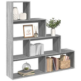 Vidaxl kamerscherm boekenkast 143,5x29x143,5 cm hout grijs sonoma