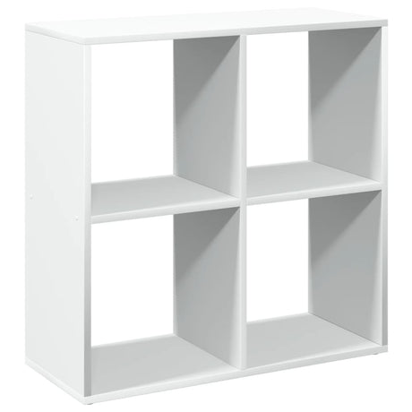 Vidaxl kamerverdeler boekenkast wit 69,5x29x69,5 cm bewerkt hout