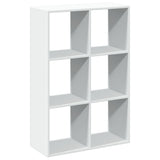 Vidaxl kamerscherm boekenkast 69,5x29x103,5 cm bewerkt hout wit