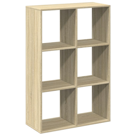 Vidaxl kamerscherm boekenkast 69,5x29x103,5 cm hout sonoma eiken