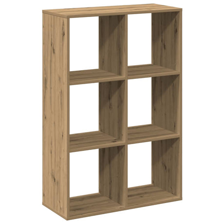 Vidaxl kamerscherm boekenkast 69,5x29x103,5 cm hout artisanaal eiken
