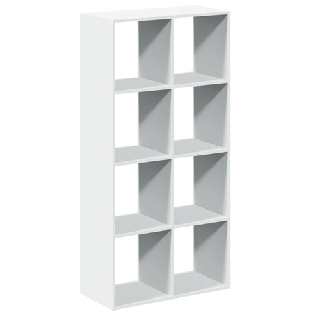 Vidaxl kamerverdeler boekenkast wit 69,5x29x137,5 cm bewerkt hout